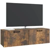 TV staliukas Sieninė TV spintelė Dūminio ąžuolo 98 x 31 x 30 cm
