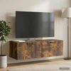 TV staliukas Sieninė TV spintelė Dūminio ąžuolo 98 x 41 x 30 cm