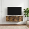 TV staliukas Sieninė TV spintelė Dūminio ąžuolo 98 x 41 x 30 cm