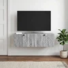 TV staliukas Sieninė TV spintelė Pilka sonoma ąžuolo 98 x 31 x 30 cm