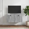 TV staliukas Sieninė TV spintelė Pilka sonoma ąžuolo 59,5 x 41 x 30 cm