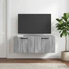 TV staliukas Sieninė TV spintelė Pilka sonoma ąžuolo 78,5 x 31 x 30 cm