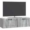 TV staliukas Sieninė TV spintelė Pilka sonoma ąžuolo 98 x 31 x 30 cm