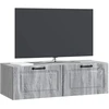 TV staliukas Sieninė TV spintelė Pilka sonoma ąžuolo 98 x 41 x 30 cm