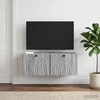 TV staliukas Sieninė TV spintelė Pilka sonoma ąžuolo 78,5 x 31 x 30 cm