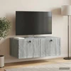 TV staliukas Sieninė TV spintelė Pilka sonoma ąžuolo 78,5 x 41 x 30 cm
