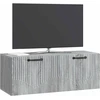 TV staliukas Sieninė TV spintelė Pilka sonoma ąžuolo 78,5 x 31 x 30 cm