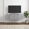 TV staliukas Sieninė TV spintelė Pilka sonoma ąžuolo 78,5 x 41 x 30 cm