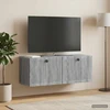TV staliukas Sieninė TV spintelė Pilka sonoma ąžuolo 78,5 x 31 x 30 cm