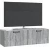TV staliukas Sieninė TV spintelė Pilka sonoma ąžuolo 98 x 31 x 30 cm
