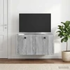 TV staliukas Sieninė TV spintelė Pilka sonoma ąžuolo 59,5 x 31 x 30 cm