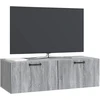 TV staliukas Sieninė TV spintelė Pilka sonoma ąžuolo 98 x 41 x 30 cm