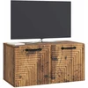 TV staliukas Sieninė TV spintelė Sendintos medienos 59,5 x 31 x 30 cm