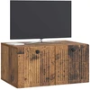 TV staliukas Sieninė TV spintelė Sendintos medienos 59,5 x 41 x 30 cm