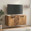 TV staliukas Sieninė TV spintelė Sendintos medienos 59,5 x 31 x 30 cm