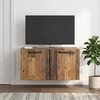 TV staliukas Sieninė TV spintelė Sendintos medienos 59,5 x 31 x 30 cm