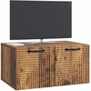 TV staliukas Sieninė TV spintelė Sendintos medienos 59,5 x 41 x 30 cm