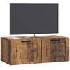 TV staliukas Sieninė TV spintelė Sendintos medienos 78,5 x 41 x 30 cm