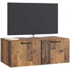 TV staliukas Sieninė TV spintelė Sendintos medienos 78,5 x 41 x 30 cm