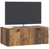 TV staliukas Sieninė TV spintelė Sendintos medienos 78,5 x 41 x 30 cm