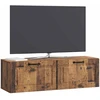 TV staliukas Sieninė TV spintelė Sendintos medienos 98 x 31 x 30 cm