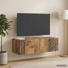 TV staliukas Sieninė TV spintelė Sendintos medienos 98 x 41 x 30 cm