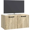 TV staliukas Sieninė TV spintelė Sonoma ąžuolas 59,5 x 31 x 30 cm