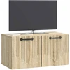 TV staliukas Sieninė TV spintelė Sonoma ąžuolas 59,5 x 31 x 30 cm