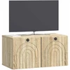 TV staliukas Sieninė TV spintelė Sonoma ąžuolas 59,5 x 31 x 30 cm