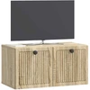 TV staliukas Sieninė TV spintelė 59,5 x 31 x 30 cm Sonoma ąžuolas