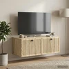 TV staliukas Sieninė TV spintelė Sonoma ąžuolas 78,5 x 41 x 30 cm