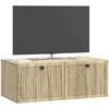 TV staliukas Sieninė TV spintelė Sonoma ąžuolas 78,5 x 41 x 30 cm