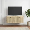 TV staliukas Sieninė TV spintelė Sonoma ąžuolas 78,5 x 41 x 30 cm