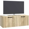 TV staliukas Sieninė TV spintelė Sonoma ąžuolas 78,5 x 31 x 30 cm