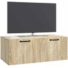 TV staliukas Sieninė TV spintelė Sonoma ąžuolas 78,5 x 41 x 30 cm