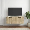TV staliukas Sieninė TV spintelė Sonoma ąžuolas 78,5 x 31 x 30 cm