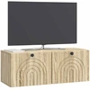 TV staliukas Sieninė TV spintelė Sonoma ąžuolas 78,5 x 31 x 30 cm