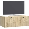 TV staliukas Sieninė TV spintelė Sonoma ąžuolas 78,5 x 41 x 30 cm