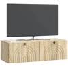 TV staliukas Sieninė TV spintelė Sonoma ąžuolas 98 x 41 x 30 cm