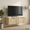 TV staliukas Sieninė TV spintelė Sonoma ąžuolas 98 x 41 x 30 cm