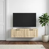 TV staliukas Sieninė TV spintelė Sonoma ąžuolas 98 x 31 x 30 cm