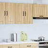 Sieninė virtuvės spinta "Lucca" Sonoma Oak Engineered Wood