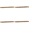 Sieninės lentynos, 4vnt., medienos, 40x10x1,5cm, mediena