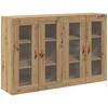 Sieniniai baldai 2 pcs Amatininkų ąžuolas 69,5 x 34 x 90 cm