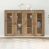 Sieniniai baldai 2 pcs Amatininkų ąžuolas 69,5 x 34 x 90 cm
