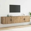 TV staliukas Sieninio televizoriaus kabineto komplektas 2 vnt.
