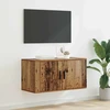 TV staliukas Sieninis televizoriaus kabinetas 80 x 34.5 x 40 cm Sena mediena