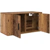 TV staliukas Sieninis televizoriaus kabinetas 80 x 34.5 x 40 cm Sena mediena