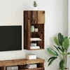 TV staliukas Sieninis televizoriaus stovas 40,5 x 30 x 90 cm Senas medis