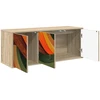 TV staliukas Sieninis televizoriaus stovas BONN 102 x 33 x 40 cm